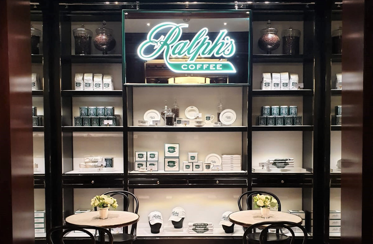 Ralph lauren pop up coffee shop outlet